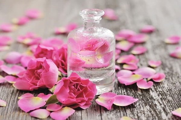 Nước hoa hồng giúp se lỗ chân lông, tăng độ ẩm và làm mịn da. 